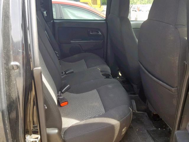 1GTDT13EX78209926 - 2007 GMC CANYON BLACK photo 6
