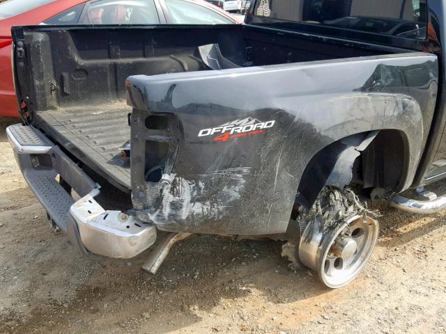 1GTDT13EX78209926 - 2007 GMC CANYON BLACK photo 9