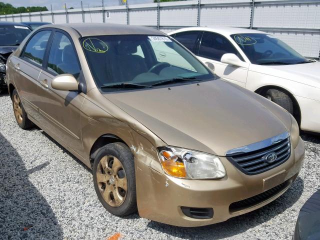 KNAFE221395661998 - 2009 KIA SPECTRA EX GOLD photo 1