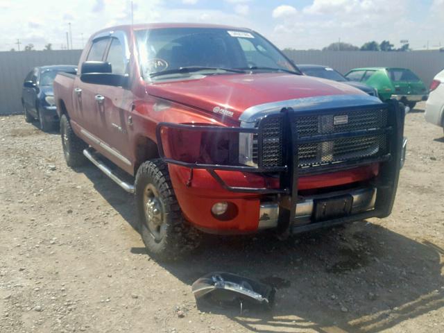 3D7LX39C76G185164 - 2006 DODGE RAM 3500 RED photo 1