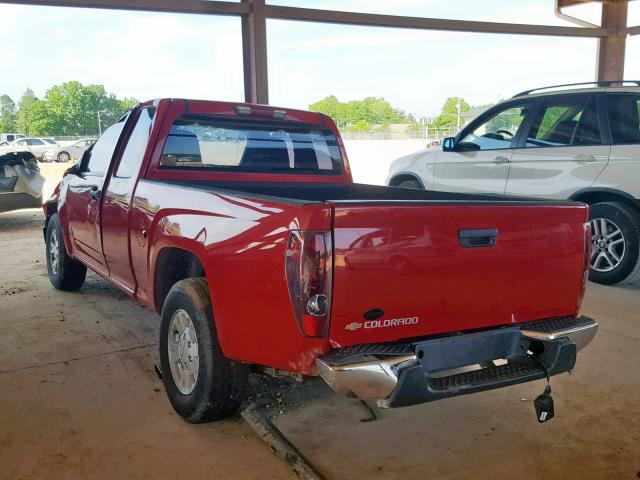 1GCCS198568135622 - 2006 CHEVROLET COLORADO RED photo 3