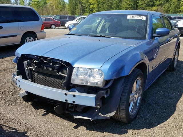 2C3KA53G47H776167 - 2007 CHRYSLER 300 TOURIN BLUE photo 2