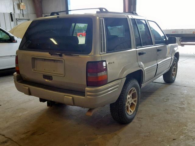 1J4GZ78Y8VC532796 - 1997 JEEP GRAND CHER GRAY photo 4