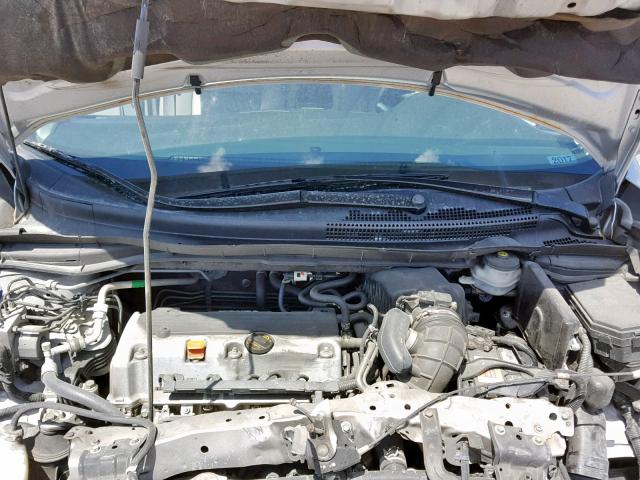 2HKRM3H78EH523288 - 2014 HONDA CR-V EXL SILVER photo 7