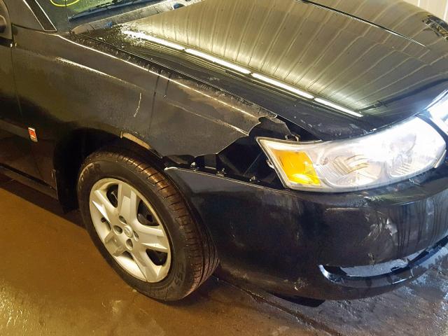 1G8AJ55F06Z210544 - 2006 SATURN ION LEVEL BLACK photo 9