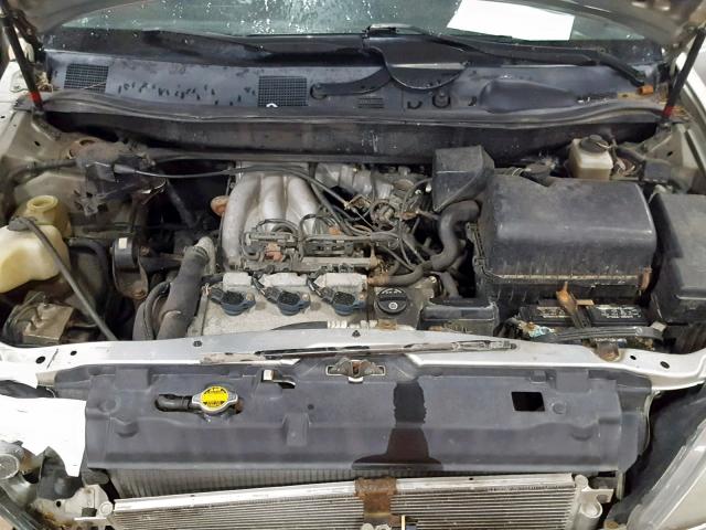 JT6HF10U2X0043606 - 1999 LEXUS RX 300 SILVER photo 7