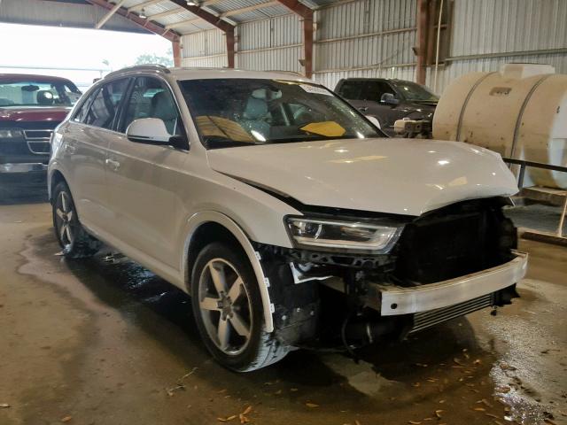 WA1BFCFS2FR006060 - 2015 AUDI Q3 PREMIUM WHITE photo 1