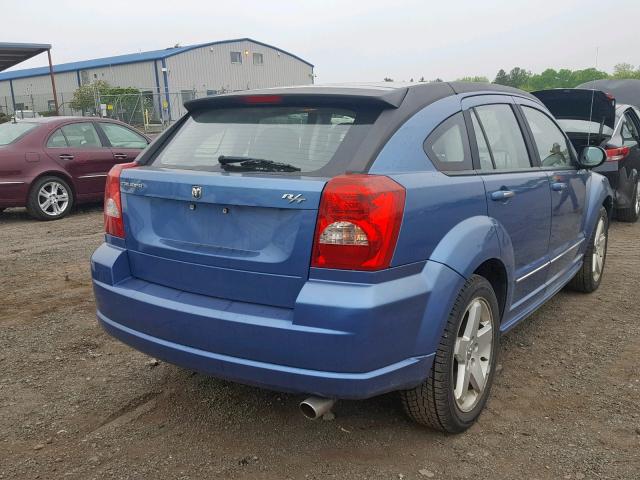 1B3HB78K87D197399 - 2007 DODGE CALIBER R/ BLUE photo 4