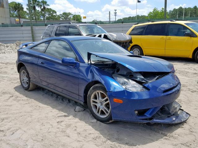 JTDDY38T030068197 - 2003 TOYOTA CELICA GT- BLUE photo 1