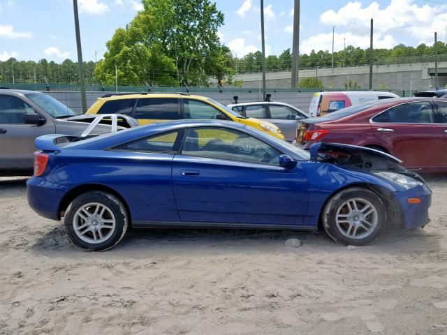 JTDDY38T030068197 - 2003 TOYOTA CELICA GT- BLUE photo 10