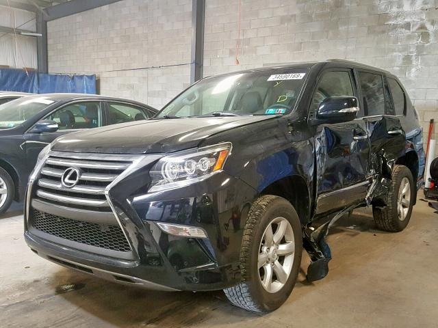 JTJBM7FX7H5171382 - 2017 LEXUS GX BLACK photo 2