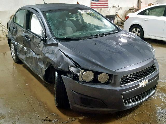 1G1JA5SH0D4156922 - 2013 CHEVROLET SONIC LS 灰色 照片 1
