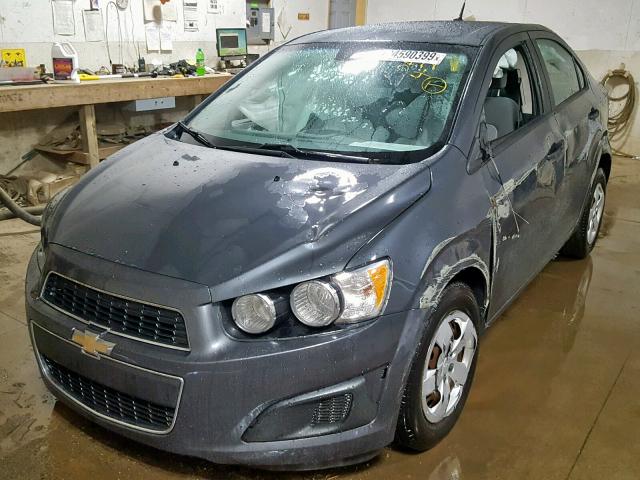 1G1JA5SH0D4156922 - 2013 CHEVROLET SONIC LS 灰色 照片 2