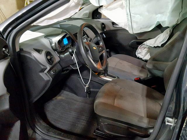 1G1JA5SH0D4156922 - 2013 CHEVROLET SONIC LS 灰色 照片 5