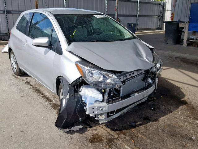 VNKJTUD38JA087463 - 2018 TOYOTA YARIS L SILVER photo 1