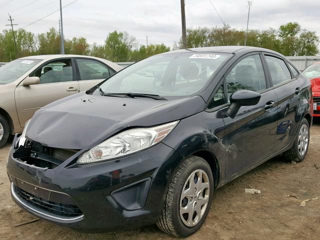 3FADP4AJ4DM116564 - 2013 FORD FIESTA S BLACK photo 2