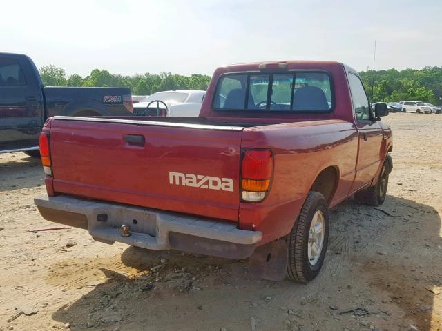 4F4CR12A3STM05552 - 1995 MAZDA B2300 MAROON photo 4