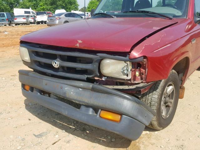 4F4CR12A3STM05552 - 1995 MAZDA B2300 MAROON photo 9