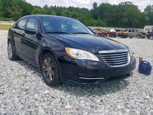 1C3CCBBB3CN298392 - 2012 CHRYSLER 200 TOURIN BLACK photo 1