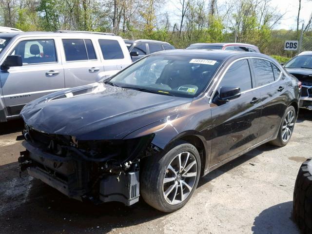 19UUB2F3XHA006064 - 2017 ACURA TLX BLACK photo 2