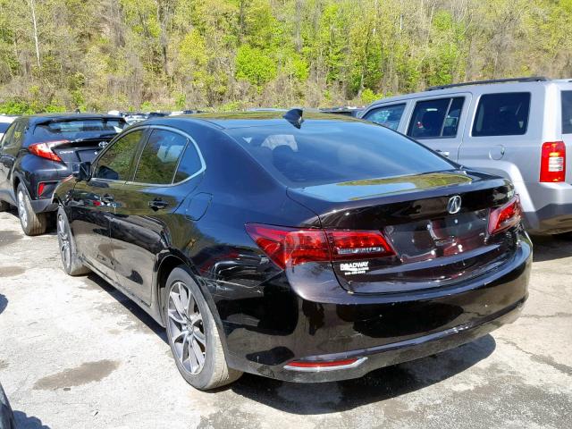 19UUB2F3XHA006064 - 2017 ACURA TLX BLACK photo 3