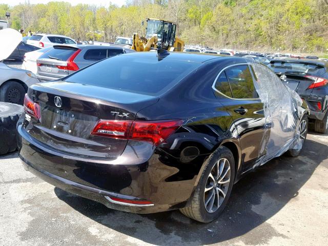 19UUB2F3XHA006064 - 2017 ACURA TLX BLACK photo 4