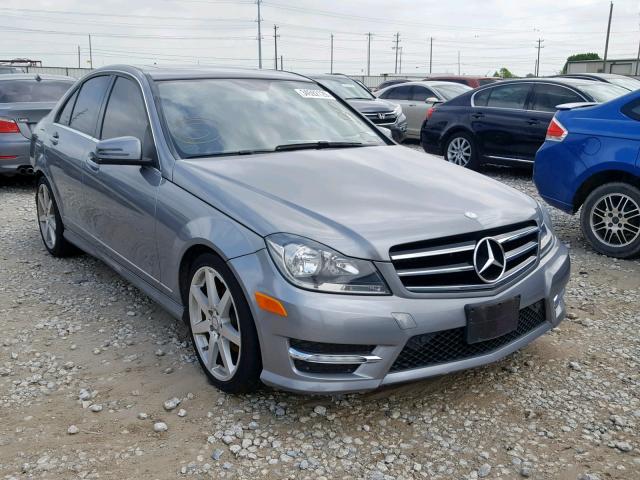 WDDGF4HBXEA959469 - 2014 MERCEDES-BENZ C 250 GRAY photo 1