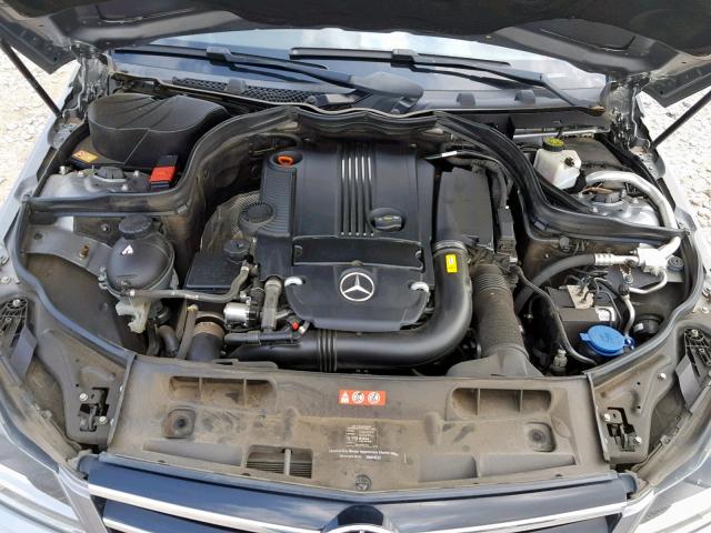 WDDGF4HBXEA959469 - 2014 MERCEDES-BENZ C 250 GRAY photo 7