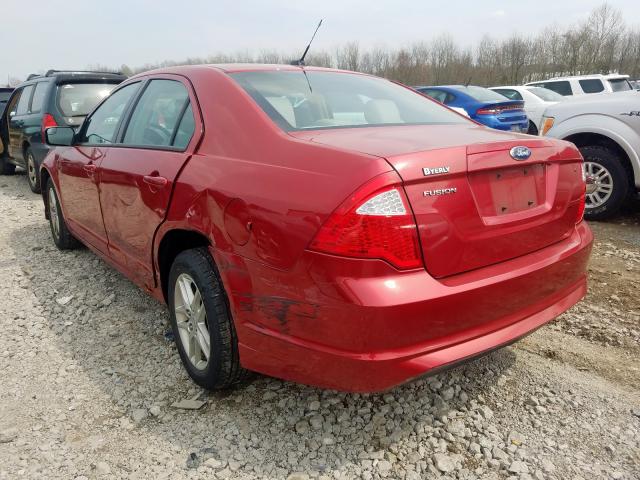 3FAHP0GA8BR132929 - 2011 FORD FUSION S  photo 3