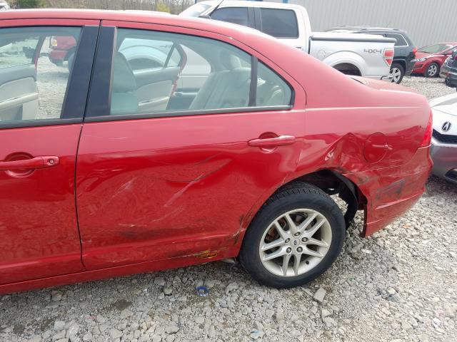 3FAHP0GA8BR132929 - 2011 FORD FUSION S  photo 9