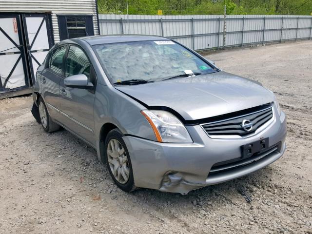 3N1AB6AP6CL692305 - 2012 NISSAN SENTRA 2.0 GRAY photo 1