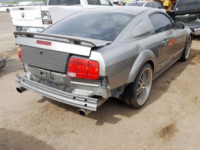 1ZVHT82H695119356 - 2009 FORD MUSTANG GT SILVER photo 4