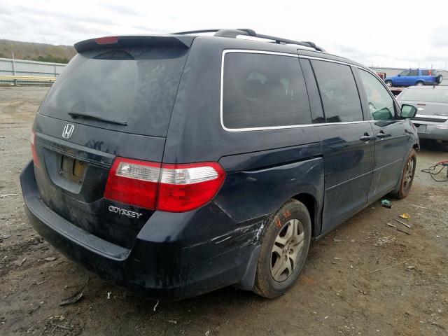 5FNRL38655B096435 - 2005 HONDA ODYSSEY EXL  photo 4