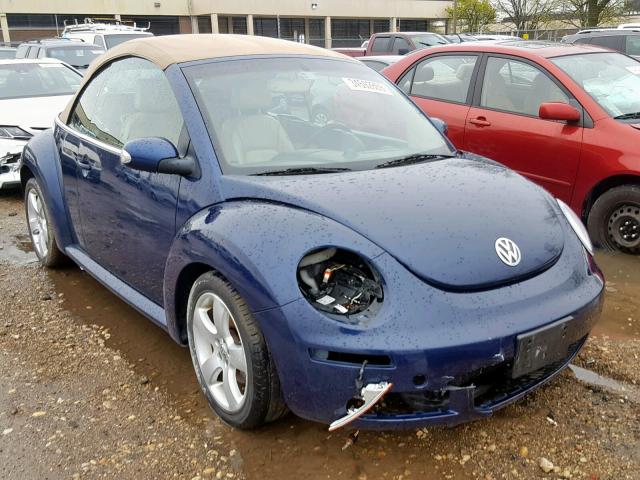 3VWSF31Y26M331162 - 2006 VOLKSWAGEN NEW BEETLE Blau Foto 1