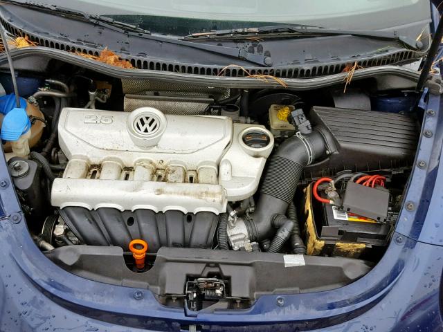 3VWSF31Y26M331162 - 2006 VOLKSWAGEN NEW BEETLE Blau Foto 7