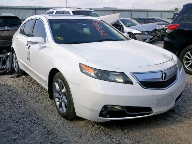 19UUA8F52DA000034 - 2013 ACURA TL TECH WHITE photo 1