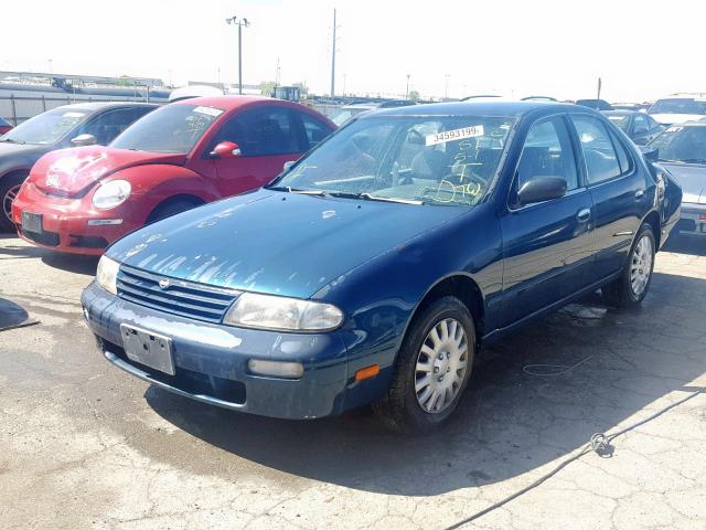 1N4BU31D1VC233431 - 1997 NISSAN ALTIMA XE BLUE photo 2