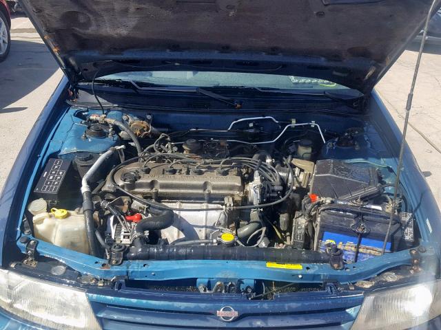 1N4BU31D1VC233431 - 1997 NISSAN ALTIMA XE BLUE photo 7