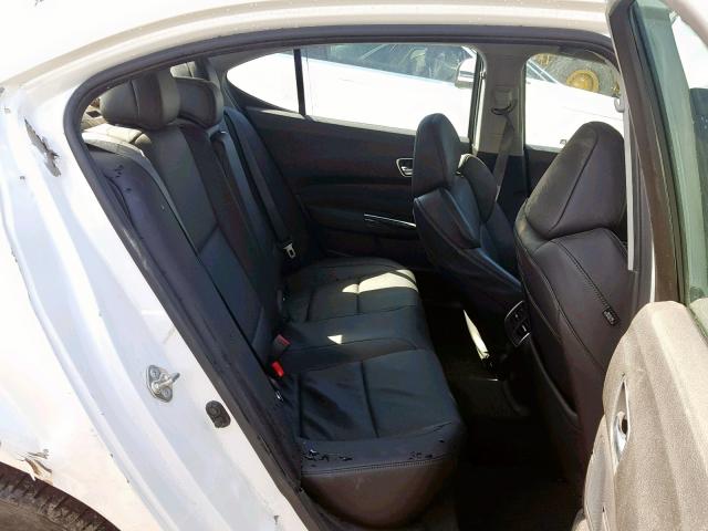 19UUB1F59JA002315 - 2018 ACURA TLX TECH WHITE photo 6