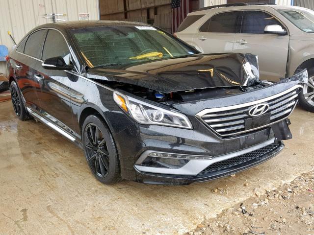 5NPE34AB1FH195476 - 2015 HYUNDAI SONATA SPO BLACK photo 1