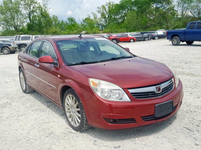 1G8ZV57798F169462 - 2008 SATURN AURA XR MAROON photo 1