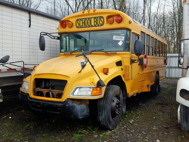 1BAKBC5A3BF280822 - 2011 BLUE BIRD SCHOOL BUS YELLOW photo 2