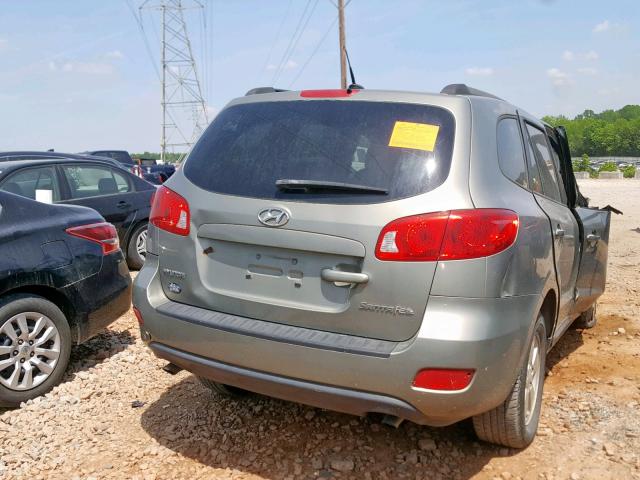 5NMSG13D49H244000 - 2009 HYUNDAI SANTA FE G GREEN photo 4