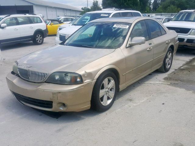 1LNFM87A36Y619791 - 2006 LINCOLN LS GOLD photo 2