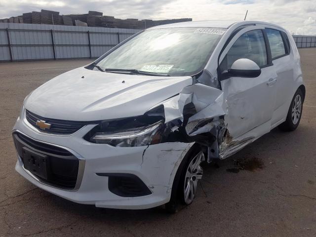 1G1JG6SB7K4142769 - 2019 CHEVROLET SONIC  photo 2