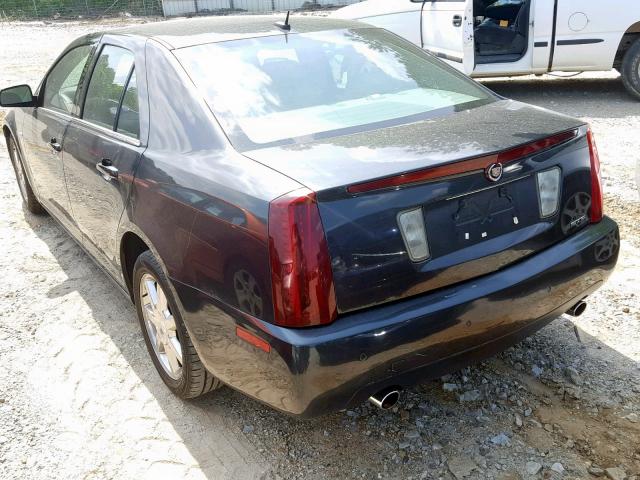 1G6DW677350154315 - 2005 CADILLAC STS BLACK photo 3