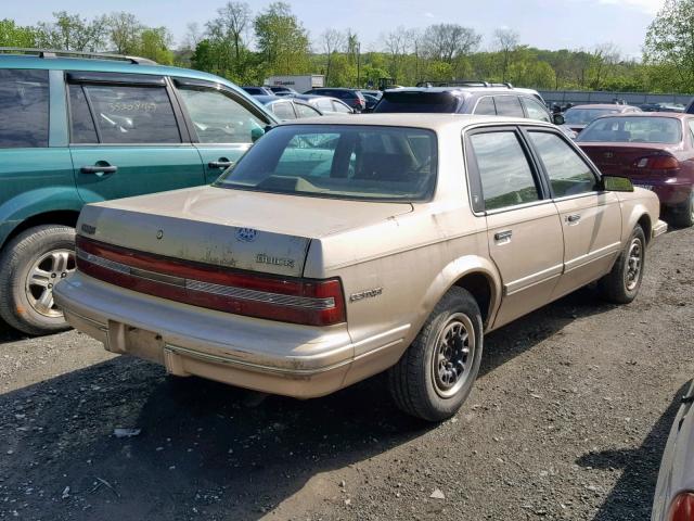 1G4AG55M6R6498817 - 1994 BUICK CENTURY SP TAN photo 4