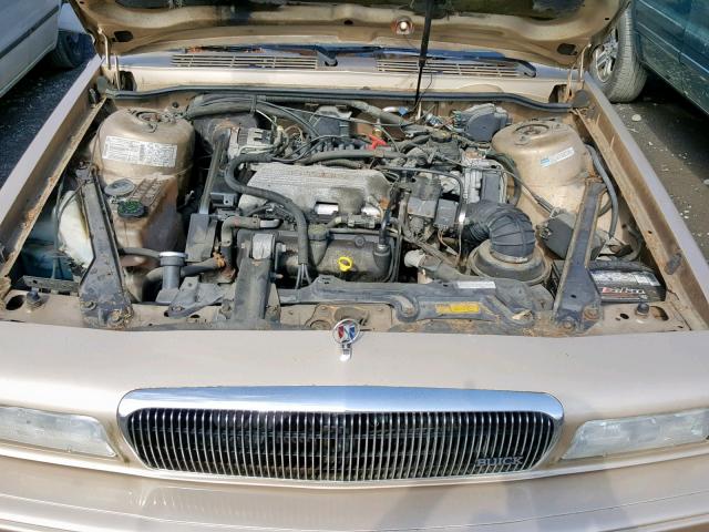 1G4AG55M6R6498817 - 1994 BUICK CENTURY SP TAN photo 7