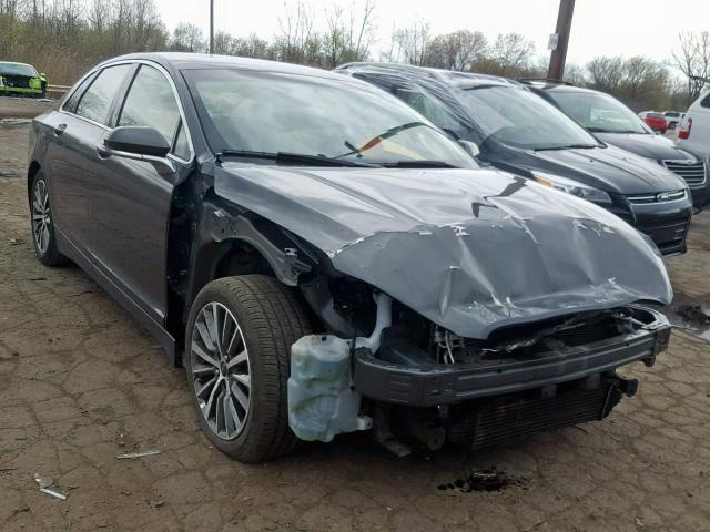 3LN6L5A91HR648577 - 2017 LINCOLN MKZ PREMIE GRAY photo 1