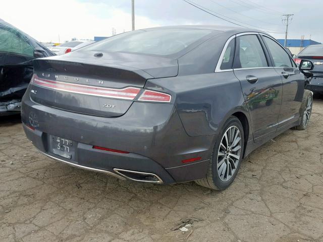 3LN6L5A91HR648577 - 2017 LINCOLN MKZ PREMIE GRAY photo 4